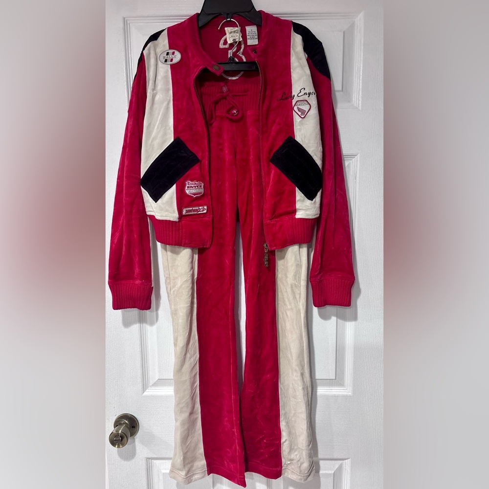 Enyce Pink Velour Jacket